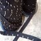1 Yard Black Hook and Eye Tape Set 1/2'' Spacing on Each Side, Silver Hardware on Cotton Trim